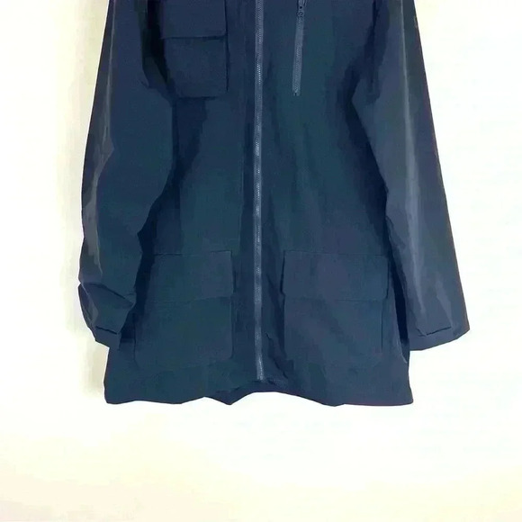 NWT Cutter & Buck Men Black WeatherTec Water Resist Zip Hood Windbreaker Size3XL - Picture 4 of 16